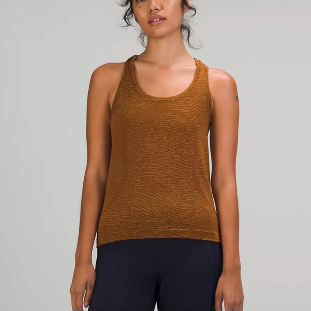 Lululemon swiftly Tech Racerback tank top 2.0 Race love your body